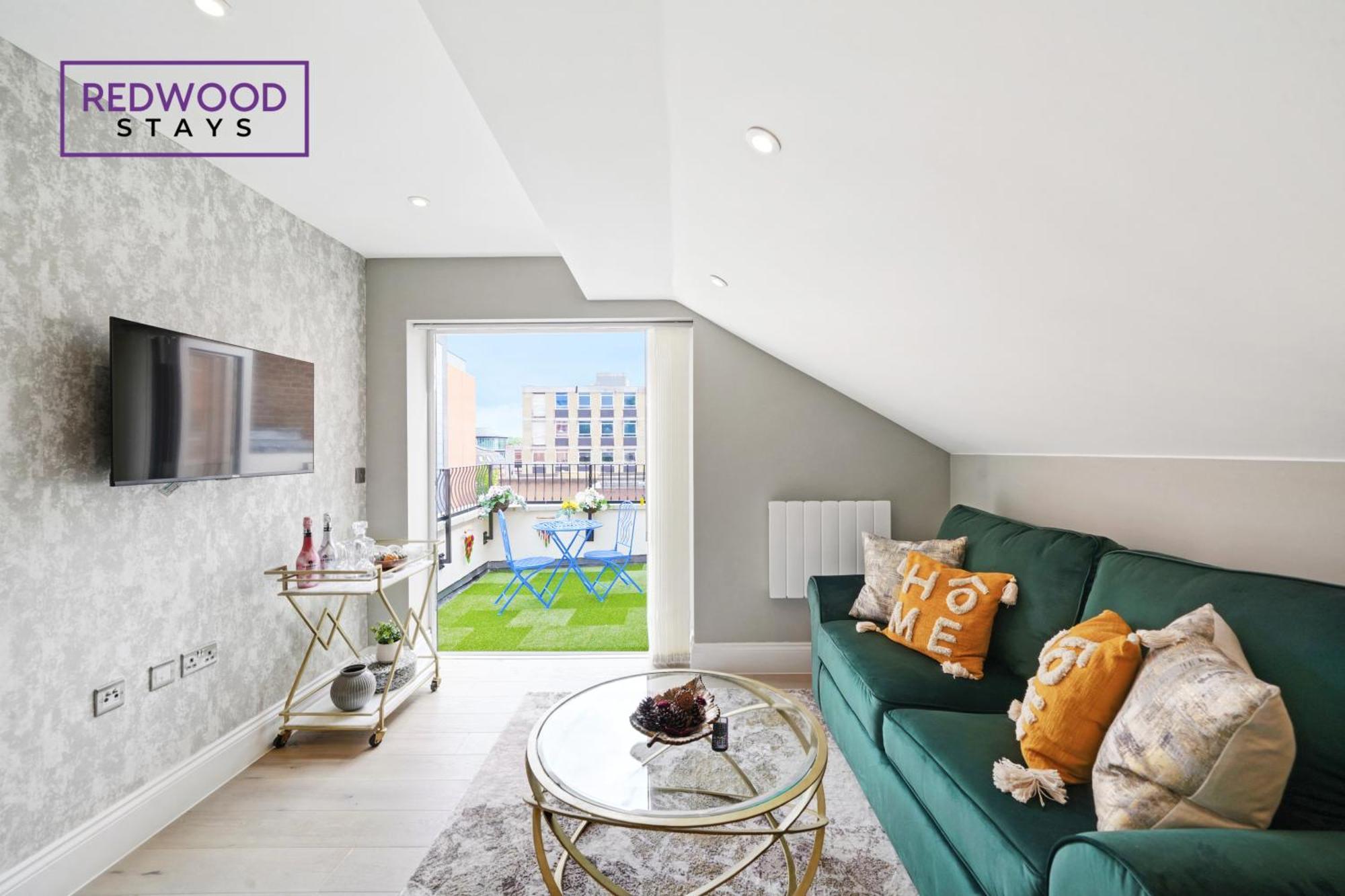 Top Quality 2 Bed 1 Bath Apartments For Contractors By Redwood Stays Рединг Екстериор снимка