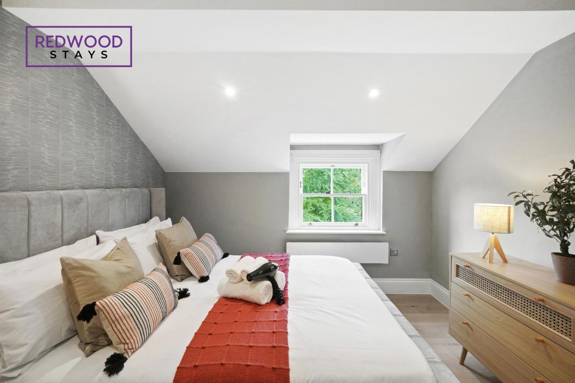 Top Quality 2 Bed 1 Bath Apartments For Contractors By Redwood Stays Рединг Екстериор снимка
